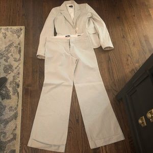 JCrew searsucker suit